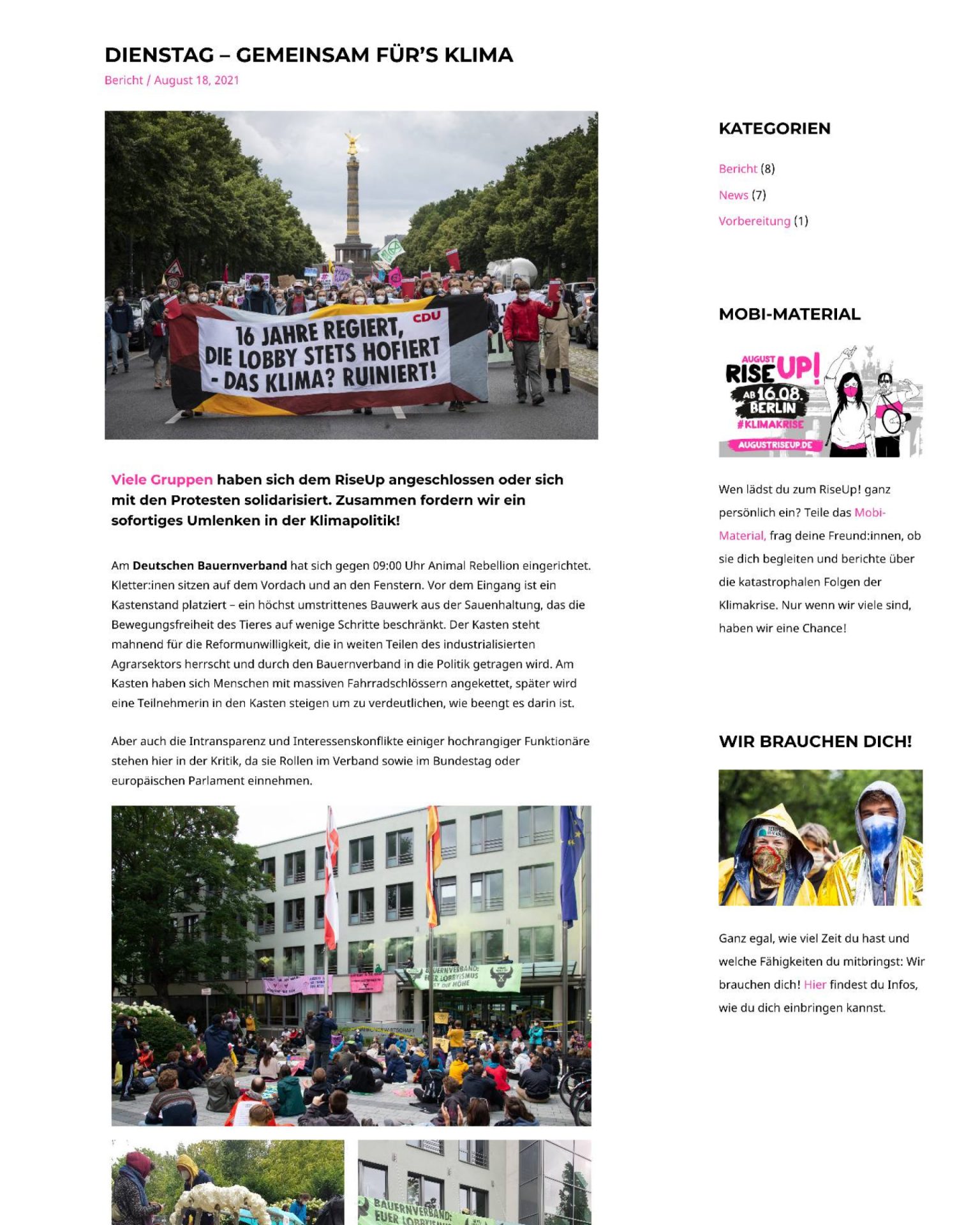 web-content-riseup-tagesbericht